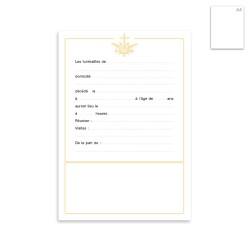 Avis de décès - Desplanches