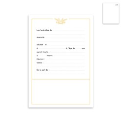 Avis de décès - Desplanches