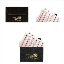 Exemple avec 1 pochette "Cartes de Fleurs"